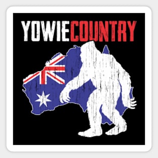 Yowie Country (flag) Magnet